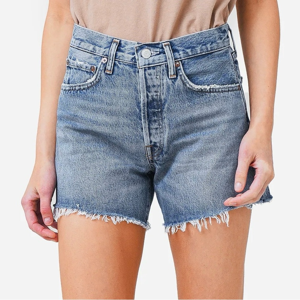 Agolde Parker Denim Shorts